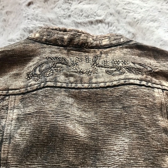 Vintage 90’s Flashback tapestry coat embellished Phoebe Buffay fairycore - Picture 7 of 8